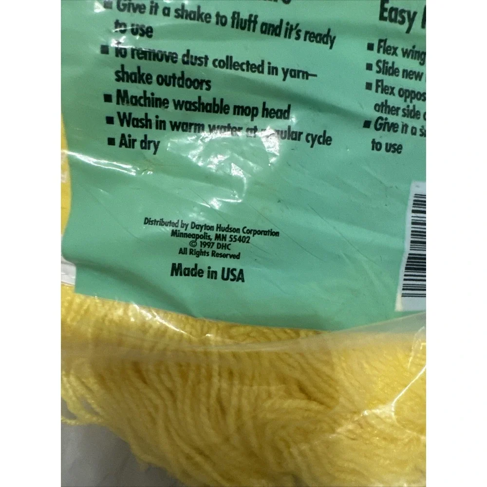 Cleanit Deluxe‎ Floor Duster Mop Head Refill Dayton Hudson Vintage Rare!